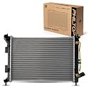 PHILTOP CU13333 Radiator 21-5/8"Core Compatible With 2011-2013 Elantra 1.8L 2013 Elantra Coupe 2013-2015 Elantra GT 2014 Forte, Forte Koup 2.0L 2012-2013 Soul