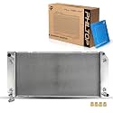 PHILTOP CU1693 Radiator With TOC and EOC 34-1/16"Core Compatible With K1500, C1500, Tahoe, K2500, K1500 Suburban, C2500, Yukon, C1500 Suburban, K3500, C3500, Escalade(Except Heavy Duty Cooling)