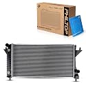 PHILTOP CU1830 Radiator 28-1/4"Core Compatible With 1996-2007 Taurus 1996-2005 Sable 1998-2001 Escort Coupe