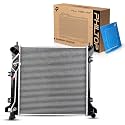 PHILTOP CU1905 Automotive Car Radiators Core Width 22-7/16 "