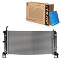 PHILTOP CU2370 Radiator With TOC and EOC 34"Core Compatible With Silverado/Sierra 1500/2500/3500/2500 HD/3500 HD, Avalanche, Suburban, Hummer, Escalade, Tahoe, Yukon