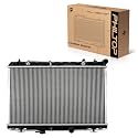 PHILTOP CU2387 Radiator Compatible with 2001-2006 Elantra, 2003-2008 Tiburon, Automotive Replacement Engine Radiator