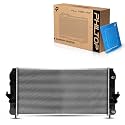 PHILTOP CU2491 Radiator 30-1/2"Core Compatible With 2001-2005 DeVille(EngineVIN:9/Y) 2001-2003 Aurora 4.0L (w/o EOC (Engine Oil Cooler))