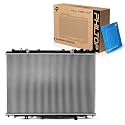 PHILTOP CU2740 Radiator Compatible with MDX 2003-2006, Pilot 2005, Automotive Replacement Engine Radiator
