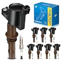 PHILTOP FD509 Ignition Coil Pack and Spark Plug Kit Fit for Ford F-150