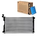 PHILTOP Radiator Compatible with 2018-2024 Crosstrek 2017-2023 Impreza