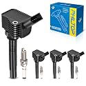 PHILTOP Ignition Coil Pack and Spark Plug Kit for 14-19 VW Passat 1.8T/2.0T