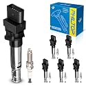 PHILTOP Ignition Coil Pack and Spark Plug Kit Fit 2018-19 Volkswagen Atlas