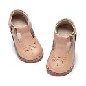 PHIRAMIN Toddler Flower Girl Dress Shoes - Little Girl Mary Janes Flats Wedding