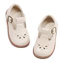 PHIRAMIN Toddler Flower Girl Dress Shoes - Little Girl Mary Janes Flats Wedding