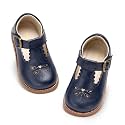 PHIRAMIN Toddler Flower Girl Dress Shoes - Little Girl Mary Janes Flats Wedding