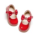 PHIRAMIN Toddler Girl Mary Jane Dress Oxford Shoes-Little Girl School Uniform Shoes for Wedding Party