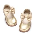 PHIRAMIN Toddler Girl Mary Jane Dress Oxford Shoes-Little Girl School Uniform Shoes for Wedding Party