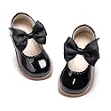PHIRAMIN Toddler Girl Mary Jane Dress Oxford Shoes-Little Girl School Uniform Shoes for Wedding Party