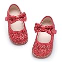 PHIRAMIN Toddler Girl Mary Jane Dress Oxford Shoes-Little Girl School Uniform Shoes for Wedding Party