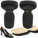 PHIXBEAR Heel Pads for Big &amp; Loose Shoes, Pain Relief, Stop Slip and Blister, Large Grips Cushion Inserts to Make Men &amp; Women Shoes Smaller Tighter (2 Pairs Black
