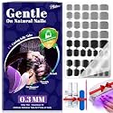 PHIXBEAR Strong Hold Nail Adhesive Tabs for Press On Nails, 32X Long Lasting UV Jelly Nail Adhesive, 0.3mm Ultra Thin Waterproof Breathable Nail Glue Stickers, Daily Wear and Gentle Removal, 288pcs