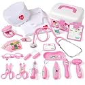 Phobby Doctor Kit Toy for Kids 3-8 Years Old, Pink
