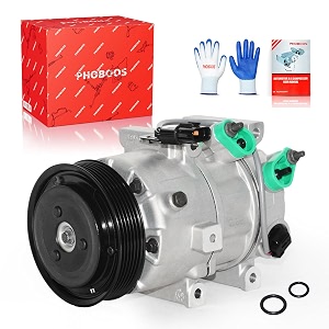 PHOBOOS A C Compressor with Clutch Compatible