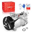 PHOBOOS AC Compressor with Clutch Compatible with