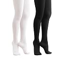 Phoeswan Ballet Tights for Toddler/Little/Big Kid/Women, 60D Ultra Soft Stretchy Dance Tights for Summer Ballet, Gymnastics