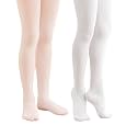 Phoeswan Ballet Tights for Toddler/Little/Big Kid/Women, 60D Ultra Soft Stretchy Dance Tights for Summer Ballet, Gymnastics
