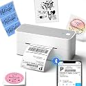 Phomemo 241BT Thermal Label Printer 4x6, Shipping Label Printer, Postage Label Printers Compatible with Android,IOS and PC, Compatible with Royal Mail, Hermes, Etsy, Shopify, Amazon, UPS, Silver