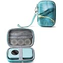 Phomemo D30 D35 Label Maker Case, Storage Bag Compatible with NELKO P21/NIIMBOT D11/JADENS D110/SUPVAN E10 Label Printer, Fits for Mini Labels Sticker Machine, Box Only - Green