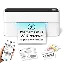 Phomemo High-Speed Shipping Label Printer,241H Label Printer &amp; 20Pcs Labels