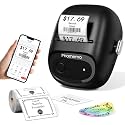 Phomemo Label Makers, Portable Bluetooth Label Printer with 6000+ Templates