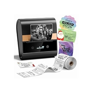 phomemo label maker machine 3 inch industrial label maker with tape easy to use m260 label printer for phone and windowsmac for small business home address office organization