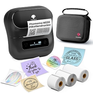 Phomemo M220 Label Printer Bluetooth Thermal Label