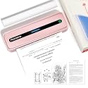 Phomemo Portable Printer, M832 Portable Printers Wireless for Travel, Wireless Thermal Inkless Printer for Office, Home, Compatible with Phone & Laptop