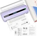 Phomemo Portable Printer, M832 Thermal Inkless Bluetooth Wireless Printer for Travel, Office, Home,Compatible with Phone &amp; Laptop, Support 8.5''x 11'' US Letter