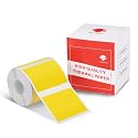 Phomemo Yellow Labels, 1.57"x1.18" M110/M100/M220/M108 Thermal Stickers