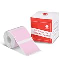 Phomemo Sticker Label M110/M221/M220/M120/M200/M150/M250/M260 Pink Label- 1.57"x1.18"(40x30mm) Thermal Paper for Small Business, Home, Office, 230 Labels/Roll