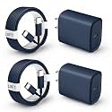 iPhone 18 17 16 Pro Max Charger Fast Charging, 20W iPhone Duo USB C Charger