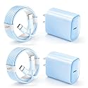 Phone 18 17 16 Pro Max Charger Fast Charging, 20W Phone Duo USB C Charger