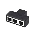 Phone Splitter Adapter 3port/4port Extension RJ11 6P6C Telephone Wall Adapter 1 to 3/4 Expand Connection Telephone