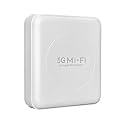 5G Portable WiFi Hotspot Router, 2Gbps High-Speed Wireless Dongle with 10000mAh Battery, Dual Band 2.4GHz/5.8GHz, Supports 10 Devices, Unlocked for 5G/4G LTE/3G All SIM Cards, Travel Mobile WiFi