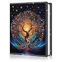 Photo Album 4x6, 56 Pockets Small Picture Book Art Tree of Life