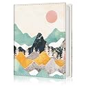 Photo Album 4x6, Small Picture Book Aesthetic Mountain Sunset