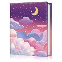 Photo Album 4x6, Small Picture Book Moon Cloud Star Sky Night