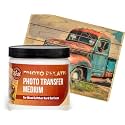 Photo Transfer Medium for Wood and Hard Surfaces, 8oz | Premium Formula with Consistent Results for Beginners and Experienced Crafters Alike. Step-by-Step Instructions Included.