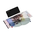 Photochromic and Anti Fog Insert Film for Motorcycle Helmet Visor 3.66" x 10.7"