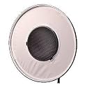 Photographic INT341 7-Inch Soft light Foldable Diffuser with 30 Degree Grid Diameter for Interfit rf4999 Beauty Dish