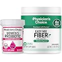 Physician's CHOICE Women's Probiotic 30 Count + Easy Mix Fiber Bundle