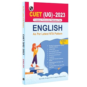 cuet ug english book common university entrance test 2023