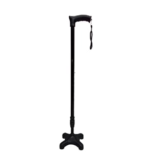 4 leg pvc base height adjustable menwomenold age people walking stick design 4