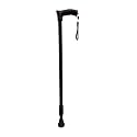 Premium Height Adjustable Walking Stick Aluminium Cane Hand Stick Trekking Support Stick for Men, Women &amp; Old People (Brown) Design 1